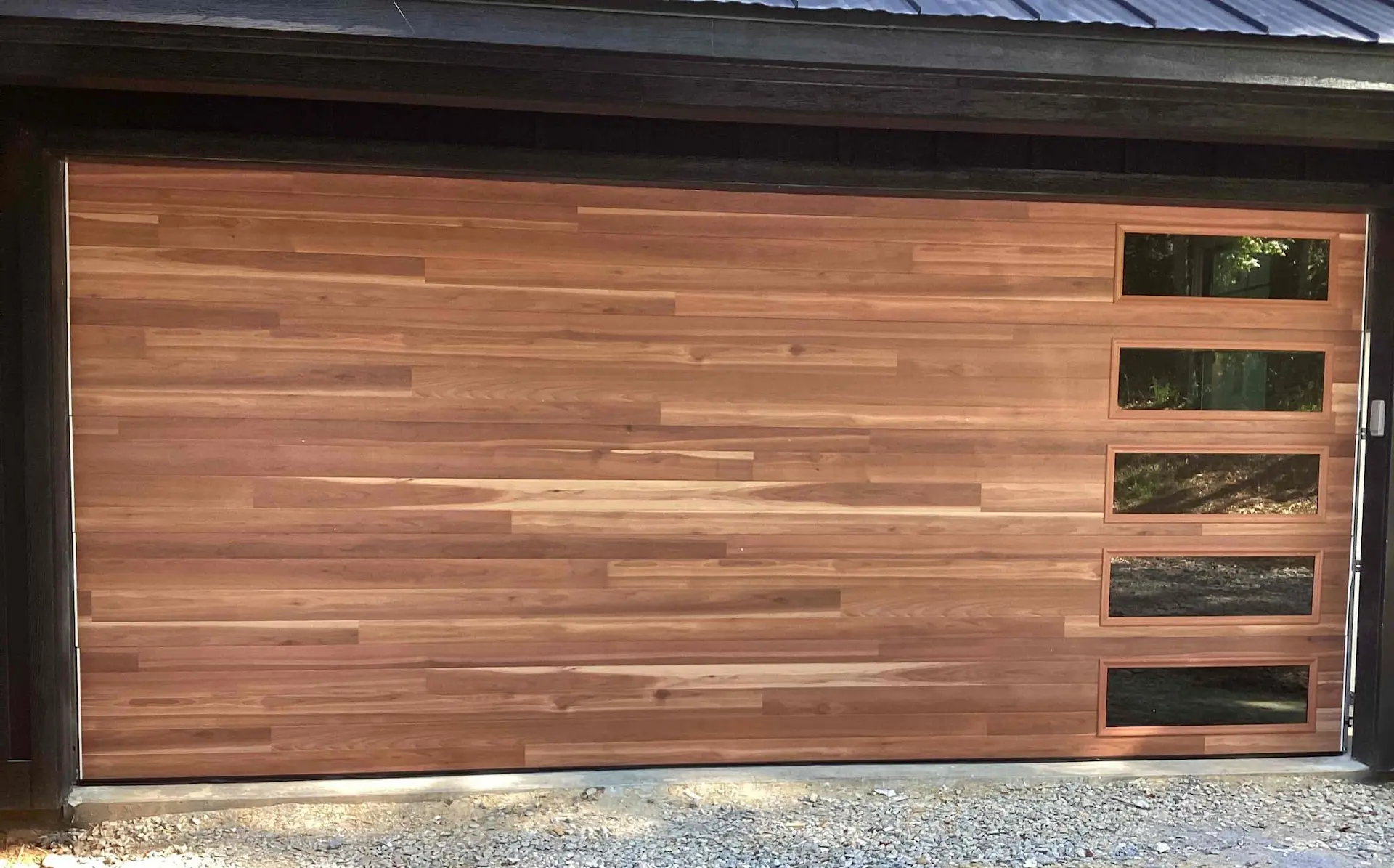 Double garage door